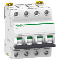 Выключатель автоматический четырехполюсный 25А С iC60L 15кА Schneider Electric A9F94425