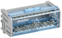 TEKFOR Шины на DIN-рейку (кросс-модуль) ШНК 2х11 L+PEN IEK TF-DN10-2-11-050