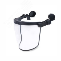 Щиток защитный лицевой КБТ Сфера ВИЗИОН ENERGO RX (экран сферической формы с панорамным обзором из незапотевающего ударопрочного и термостойкого поликарбоната с покрытием от истирания и царапин толщиной 2 мм, скошенная книзу форма для увеличения РОСОМЗ 48