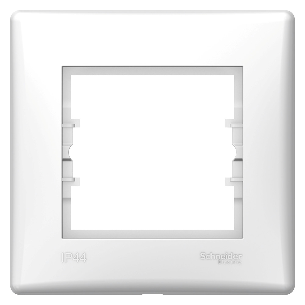 Sedna Рамка 1 пост белая IP44 new Schneider Electric SDN5810521