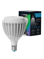 Лампа светодиодная LED 200Вт 220В Е40 D170х248 6500К холодный 19000 лм Космос KHWLED200WE4065