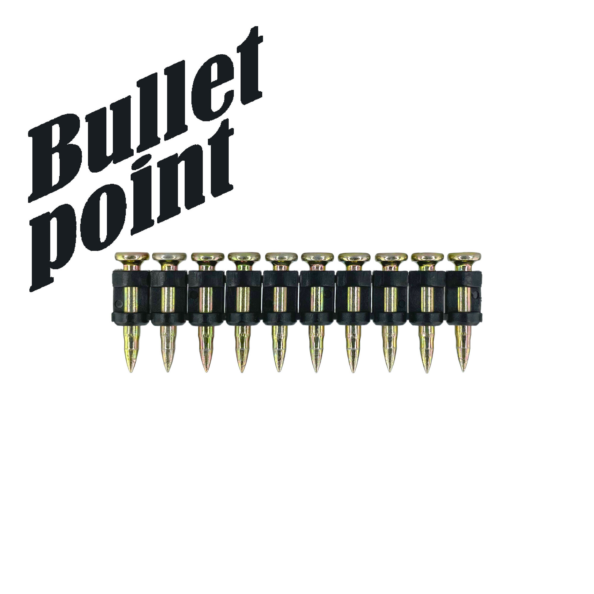 Гвозди усиленные по бетону  и металлу  CN EG bullet point 3,05х22 мм (1000 шт) Toua 30522stepEGBP