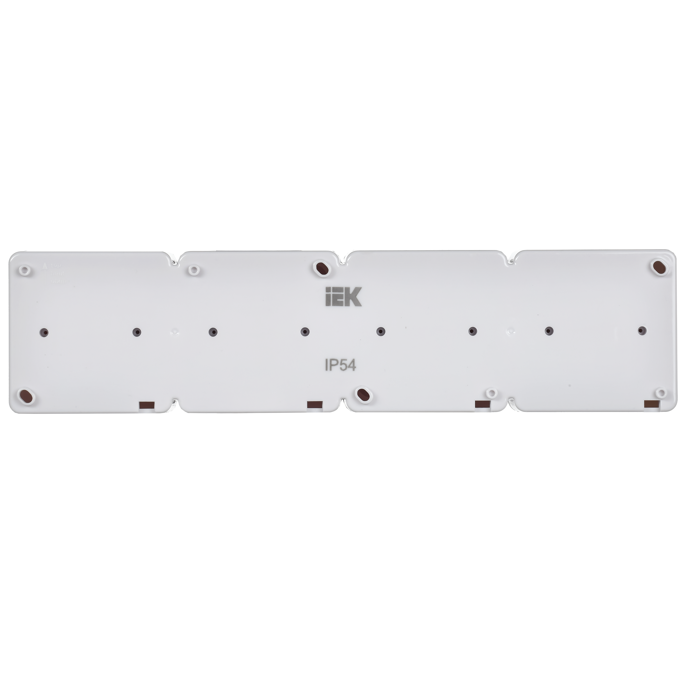 Гермес PLUS Розетка четырехместная наружная белая IP54 IEK ERMP42-K01-16-54-EC