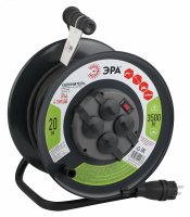 Удлинитель силовой RMx-4es-3x2.5-20m-IP44KG на м. катушке c/з 4 гн2 0м КГ 3х2.5 RMx-4es-3x2.5-20m-IP44KG ЭРА Б0043057