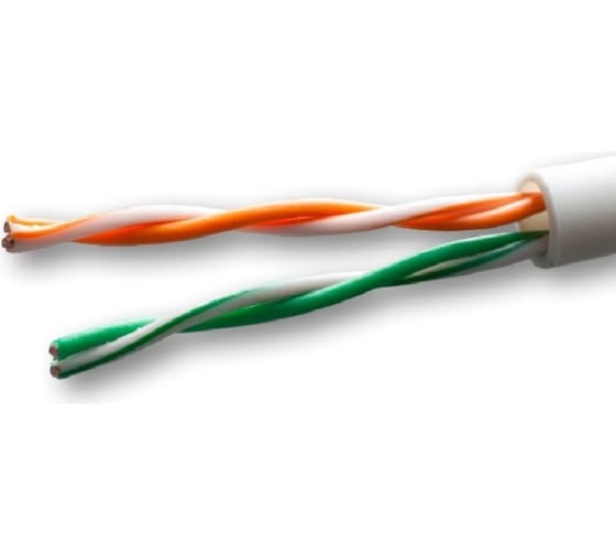 Витая пара U/UTP кат 5e 2x2xAWG24 Median Cu PVC IN 500м SUPRLAN 01-0225-4