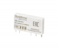 Реле интерфейсное 1CO,6A, 24В DC Systeme Electric SSL1AB4BD