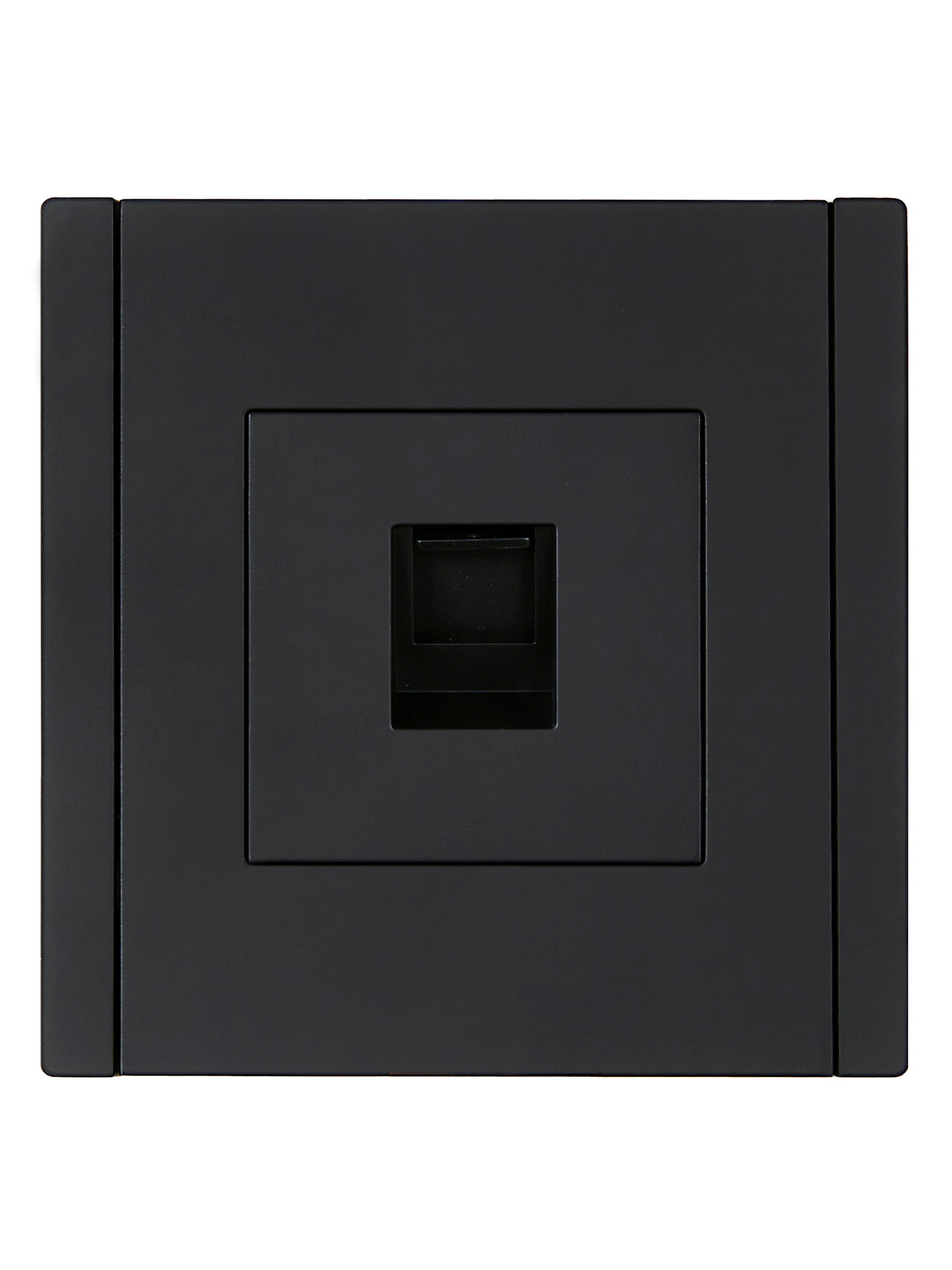 FORTE&PIANO Розетка компьютерная RJ45 кат.5E FP132 черный IEK FP-K10-1-K02