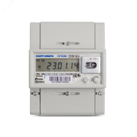 Счетчик электроэнергии CE102M R5 145-A однофазный многотарифный, 560, класс точности 1.0, D, ЖКИ, RS485, Самара Энергомера 101002003010748-TP110