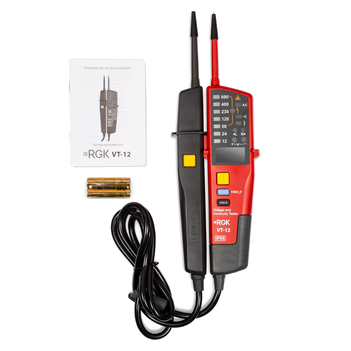 Тестер напряжения VT-12 RGK 776547