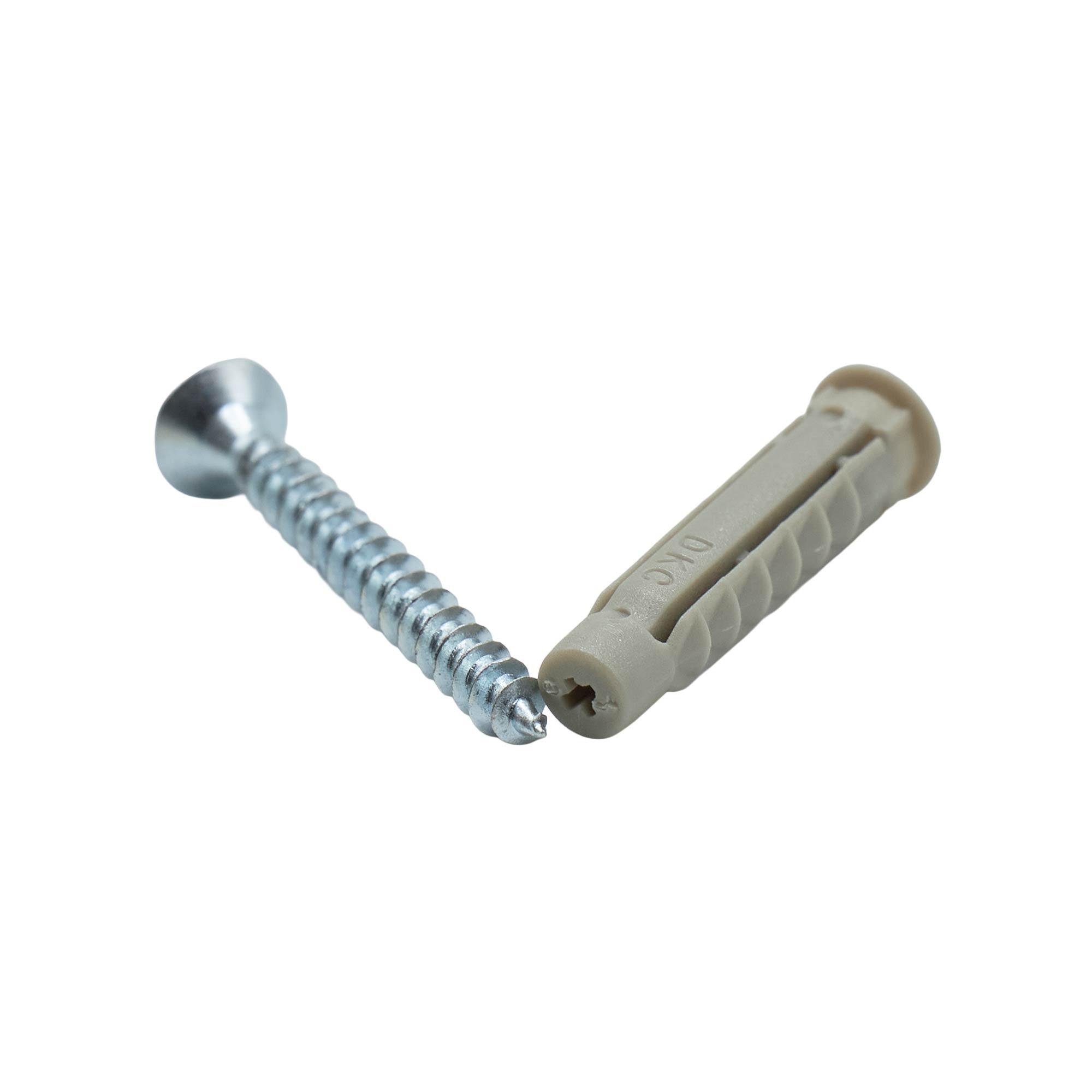 Саморез 4.5х40мм с дюбелем V6 DKC CM06522