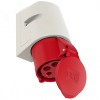 Розетка настенная 32А/400V/3P+N+E/IP44 PCE 125-6 00-00002357