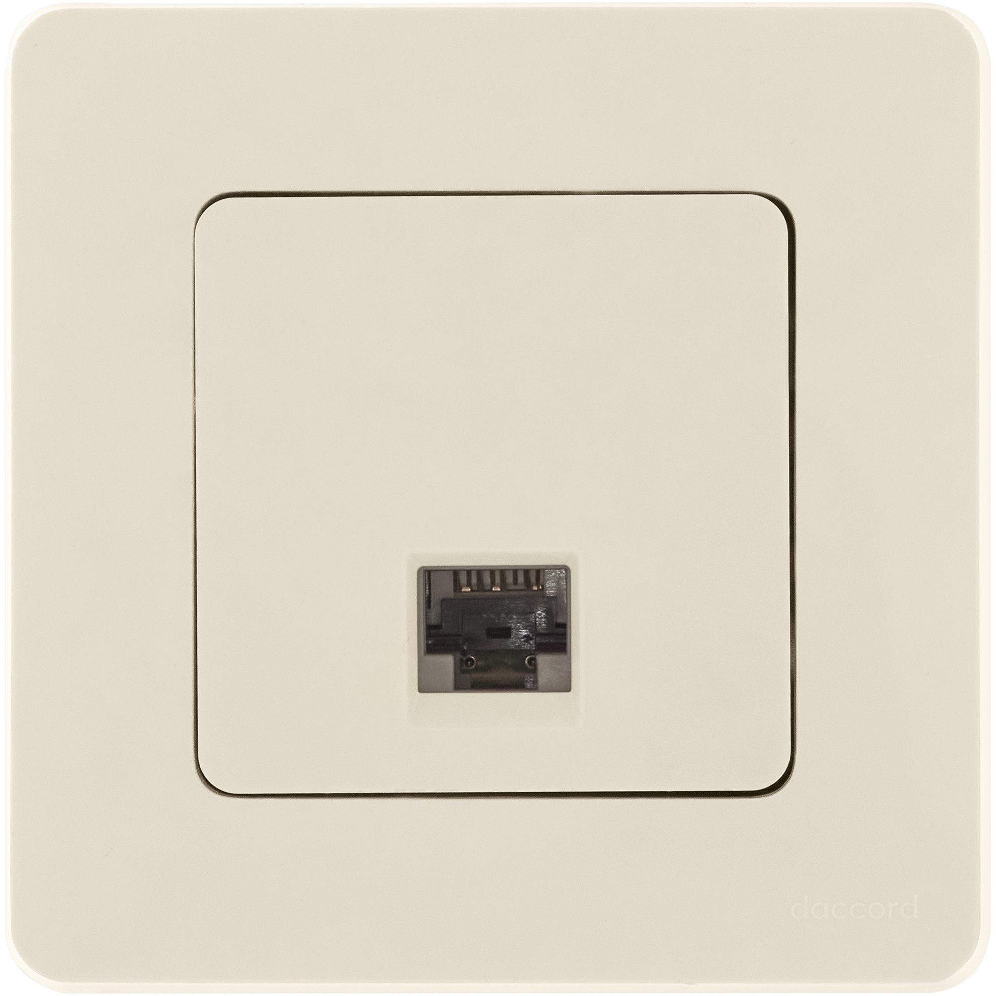 Розетка компьютерная RJ45 категория 5Е UTP слоновая кость INSPIRIA IEK 673826
