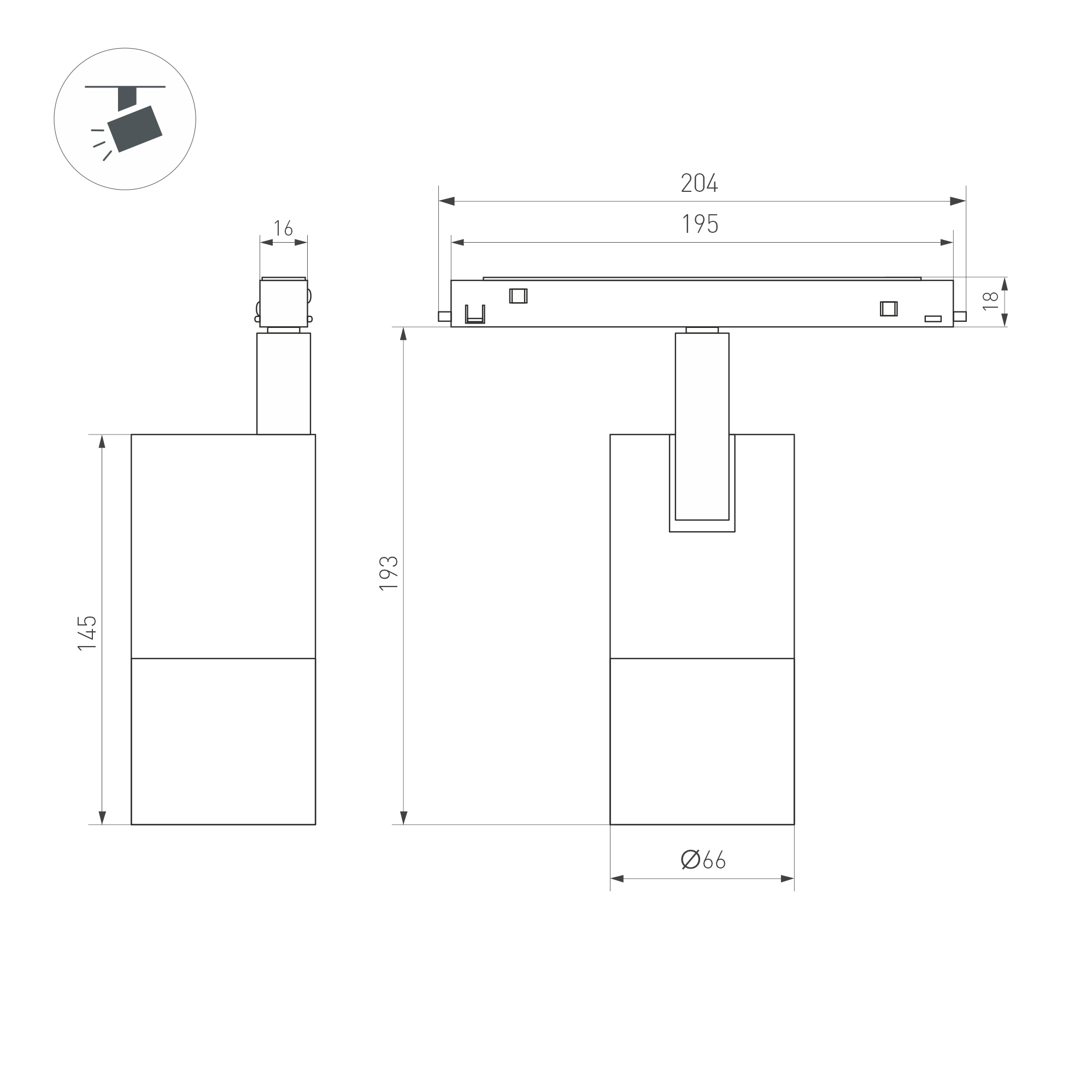 Блок питания ARV-DR60-24 (24V, 2.5A, 60W) (ARL, IP20 DIN-рейка) Arlight 031086