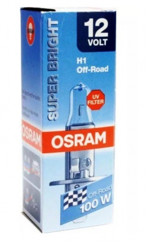 Автолампа Н1 100Вт P14,5s 12В RALLY OSRAM 64152