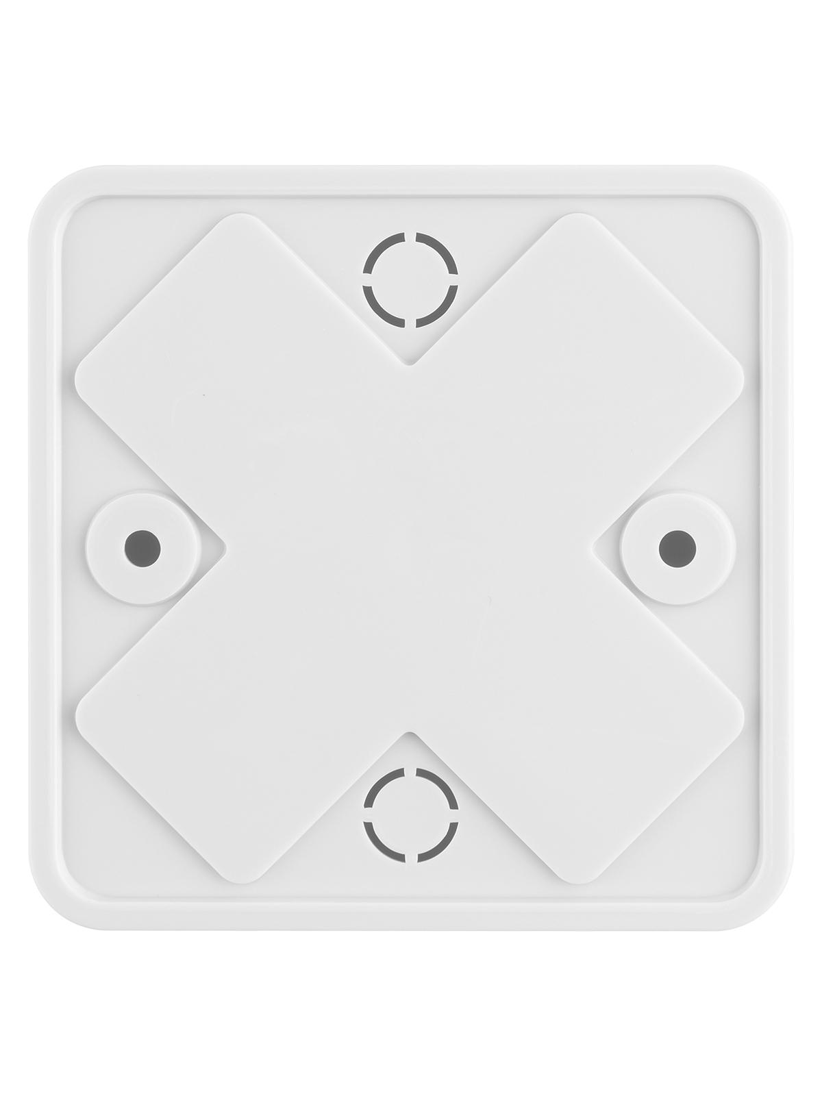 Коробка распаячная КР 75х75х28 ОП белая IP40 TDM ELECTRIC SQ1401-0205