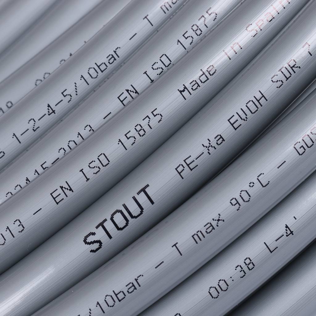 Труба 16х2.2 сшитый полиэтилен PE-Xa, слой EVOH, бухта 100 м STOUT SPX-0001-001622 RG008P0TOSJRLV