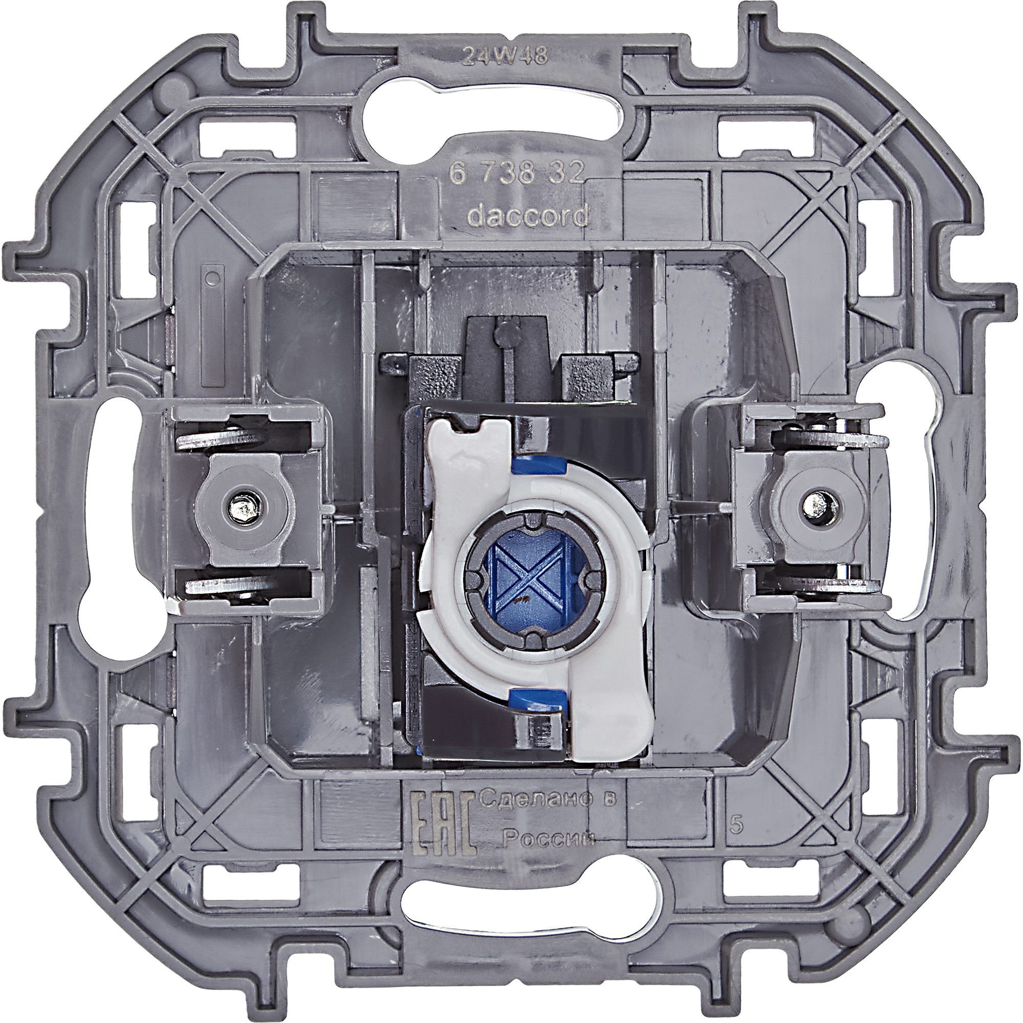Розетка компьютерная RJ45 категория 6 UTP алюминий INSPIRIA IEK 673832