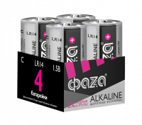 Элемент питания LR14 Super Alkaline, блистер,4шт JazzWay 5033160