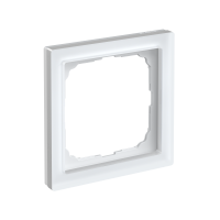ARTGALLERY PURE 1-постовая РАМКА, МАТОВОЕ ОРГАНИЧЕСКОЕ СТЕКЛО БЕЛЫЙ Systeme Electric GAL330101