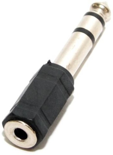 Аудио переходник 6.35 Jack M - 3.5 Jack F, стерео 5bites AA3F6M04