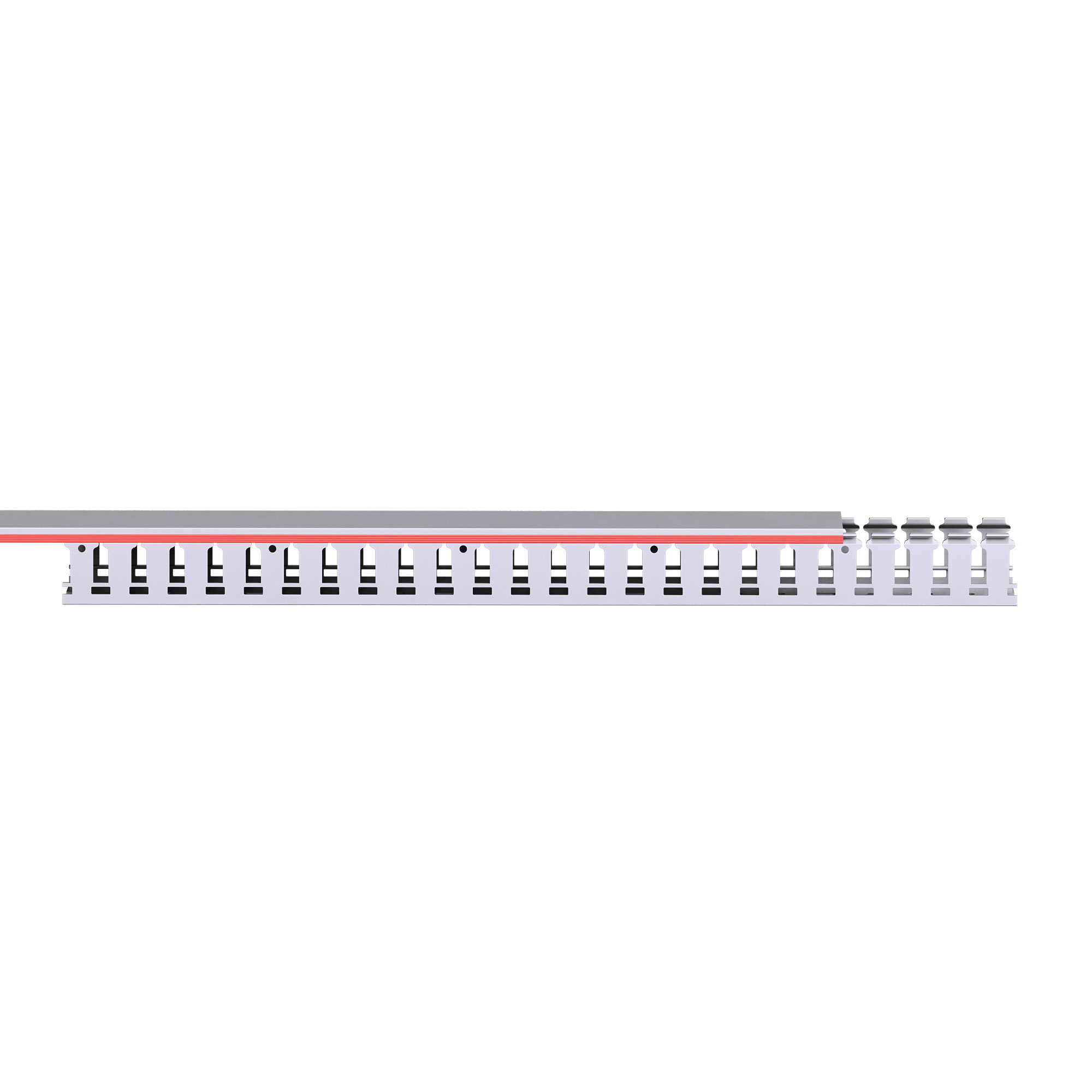Короб перфорированный RL12 60x40 серый QUADRO DKC 00135RL