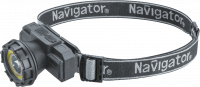 Фонарь светодиодный NPT-H42-ACCU 1LED, 1Вт + 1COB, 3Вт налобный аккумуляторный Navigator Group 95557 37875