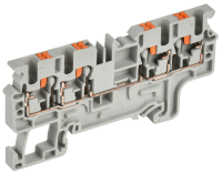 Колодка клеммная CP-MC 4 вывода 2,5мм2 серая IEK YCT22-00-4-K03-002