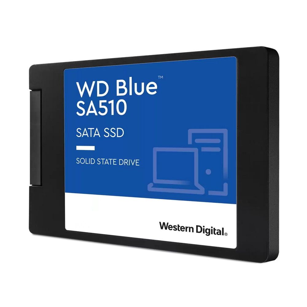 Накопитель SSD 2.5'' 500ГБ Blue, SATAIII, 3D NAND TLC, 560/530 МБ/с Western Digital WDS500G3B0A 105919