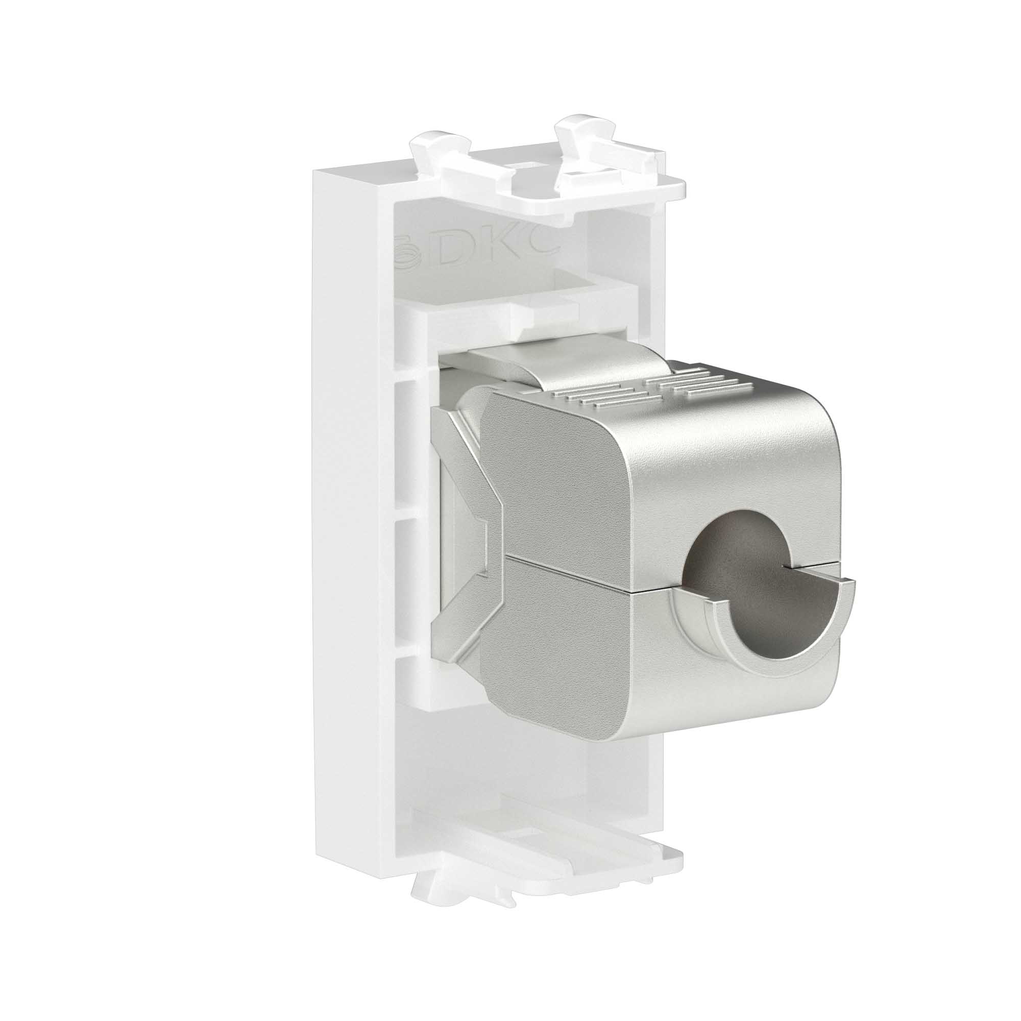 Avanti Компьютерная розетка RJ-45 без шторки      модульная кат.5е экранированная Белое облако 1    модуль DKC 4400761
