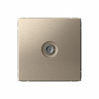 ARTGALLERY TV розетка оконечная 1DB, механизм, шампань Systeme Electric GAL000591