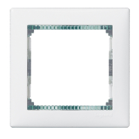 VALENA Рамка 1 пост белая кристалл Legrand 774461