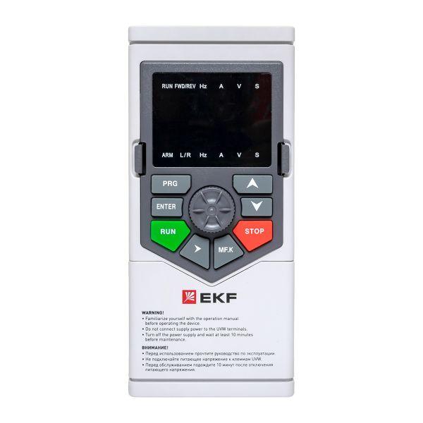 Преобразователь частоты PRO-Drive 90, 2.2кВт, 5.1А, 3х400В, встроенный торм ключ, серия PRO-Drive EKF PD-90-FC-2K2-3-B