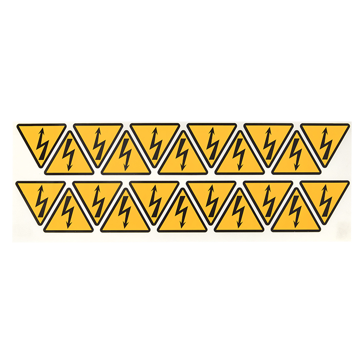 Знак ''молния'' 50х50х50мм (1шт) EKF an-1-03