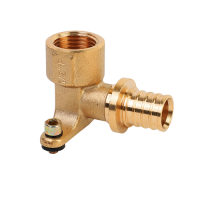 Угольник 16х1/2'ВР переходной с внутренней резьбой, аксиальный, латунь MVI SF.633.0404