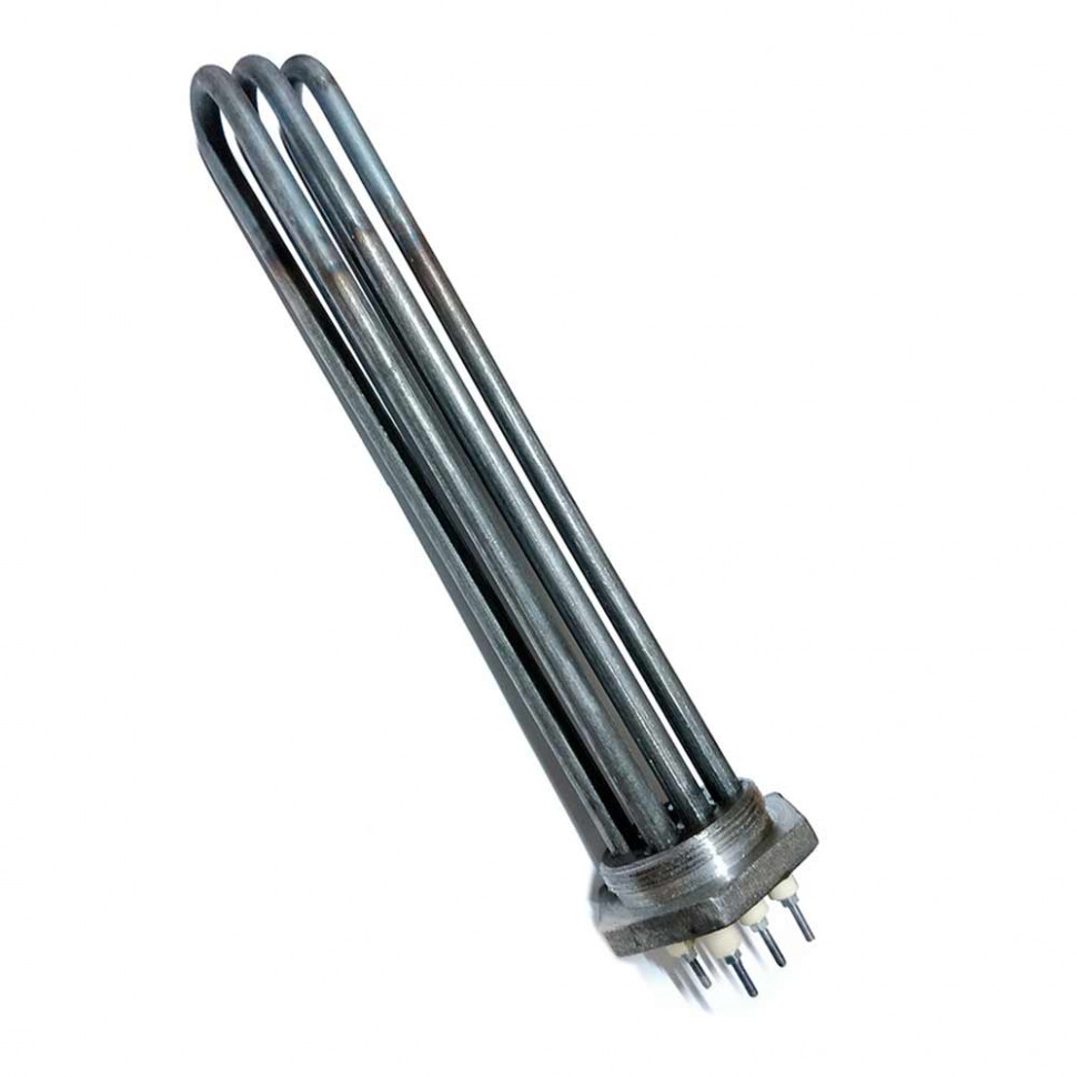 БЛОК-ТЭН RDT, 12000Вт(4000x3), черн, G2 1/2, L420мм, 220/380В ИТАТЭН 68712