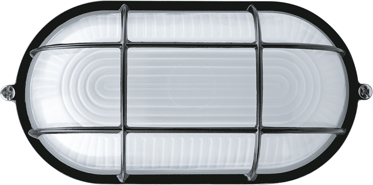 Светильник НПП-60w термостойкий овальный с решеткой IP54 черный Navigator Group 94808 14722