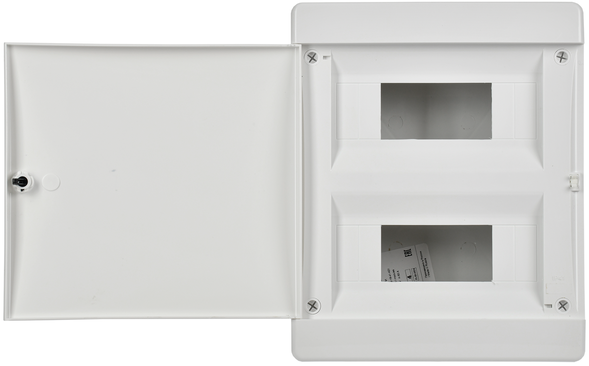 UNION Compact Корпус пластиковый ЩРВ-П-18 IP41 белая дверь IEK UIC-KP13-V-18-41-K01