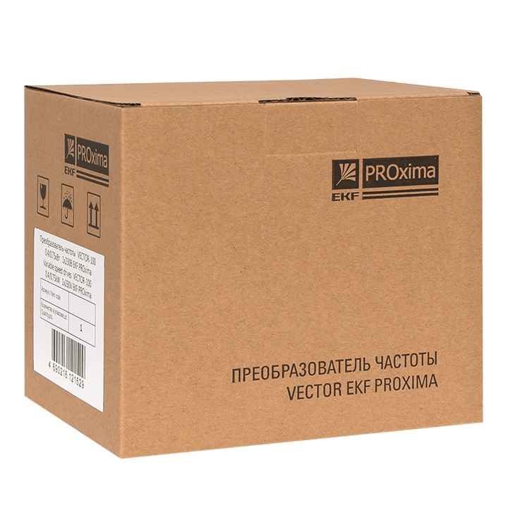 Преобразователь частоты 2.2/4кВт 3х400В VECTOR-100 EKF VT100-2R2-3B