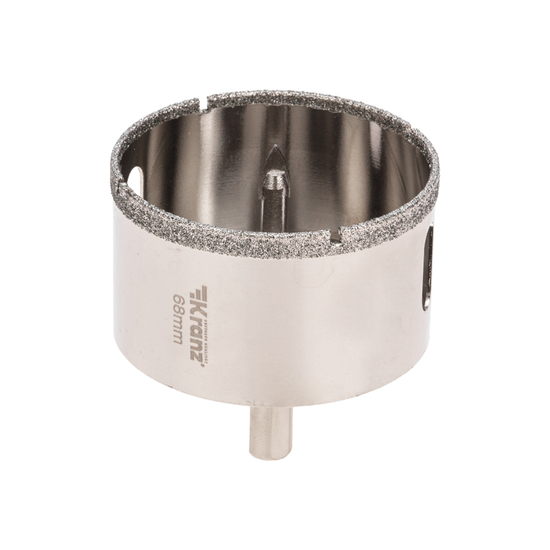 Коронка алмазная 68 мм с центровочным сверлом Kranz KR-92-0018