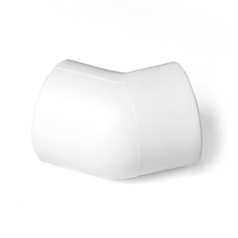 Угольник 20 45 град., полипропиленовый, белый PRO AQUA PA13508P