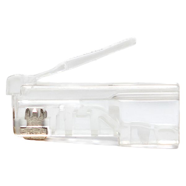 Коннектор RJ-45 TERACOM неэкранированный 8P8C Cat.5E универсальный (упак.50шт) EKF TRC-PLUG-5EUTP-50