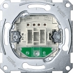 Переключатель одноклавишный (механизм) контрольный с подсветкой сх.6 Schneider Electric MTN3106-0000