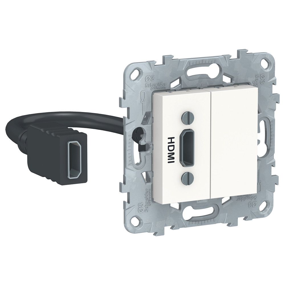 Розетка UNICA NEW HDMI белый Schneider Electric NU543018