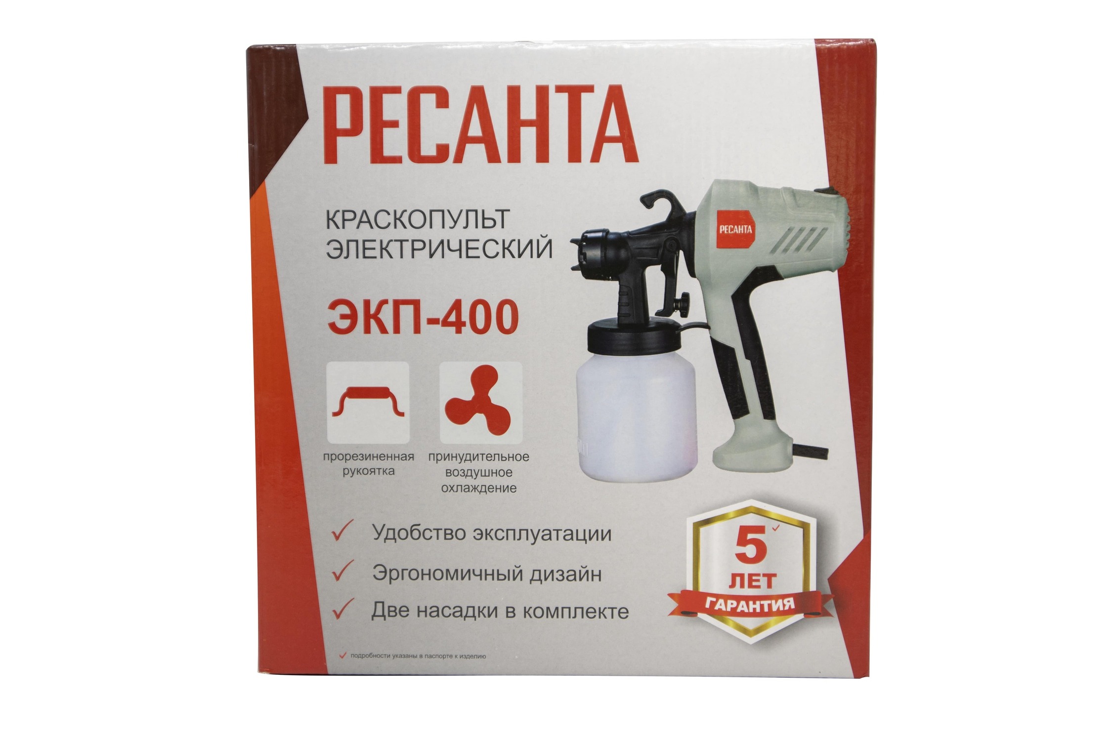 Краскопульт электрический ЭКП-400 Ресанта 75/17/1