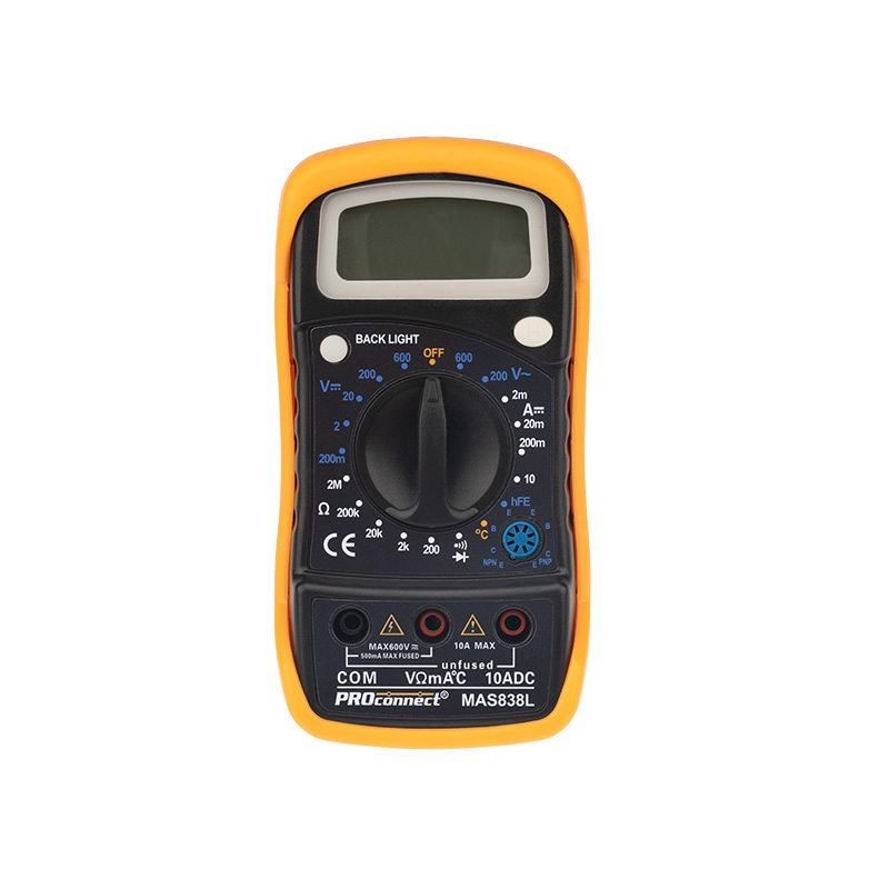 Мультиметр портативный MAS838L DT858L ProConnect 13-3022