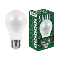 Лампа светодиодная LED 12вт Е27 дневной SAFFIT SBA6012 55009