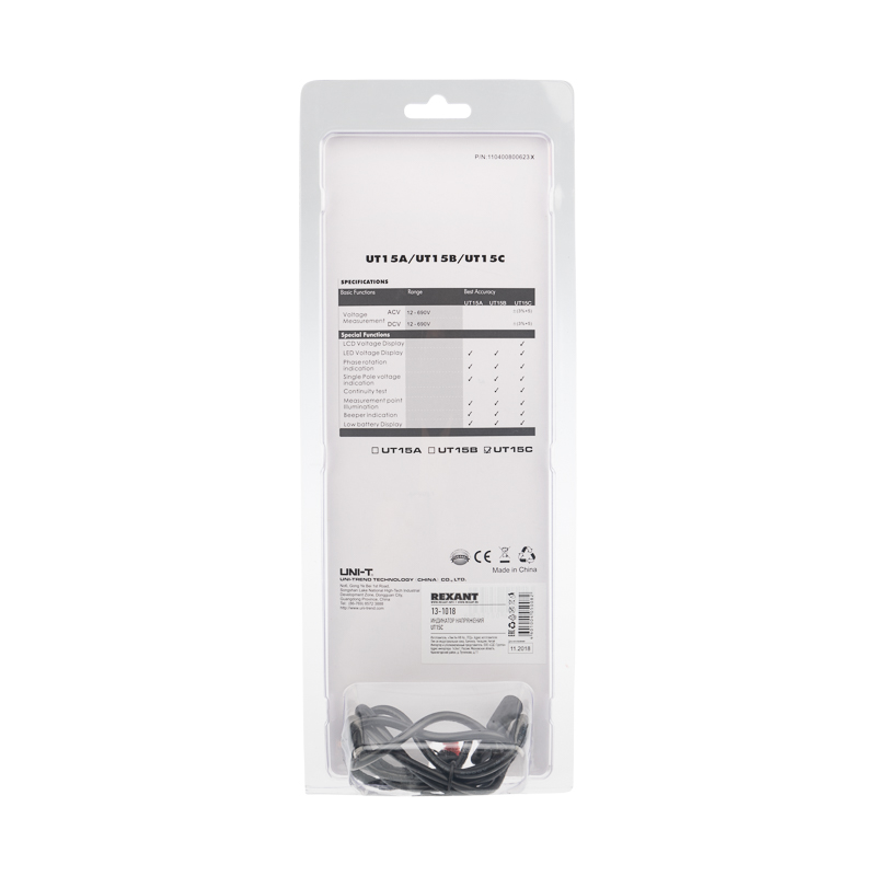 Индикатор напряжения Unit UT15C UNI-T 13-1018