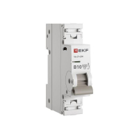 Автоматический выключатель 1P 10А (B) 6kA ВА 47- 63N PROxima EKF M636110B
