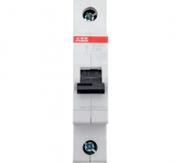Выключатель автоматический однополюсный 63А С SH201 6.0кА ABB 2CDS211001R0634