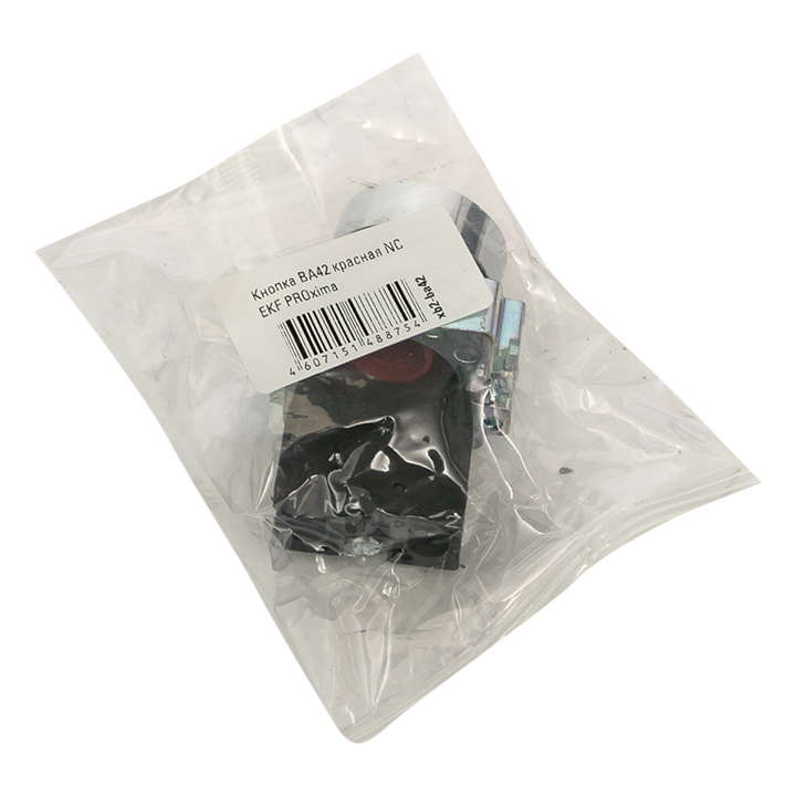 Кнопка BA42 красная EKF xb2-ba42
